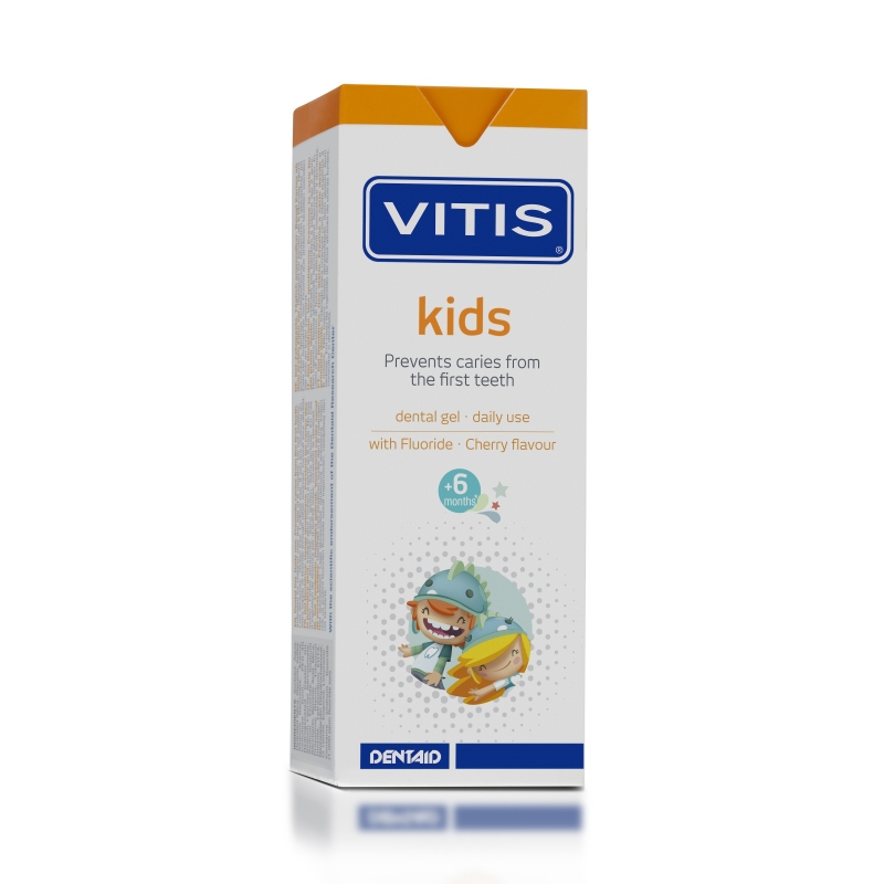 VITIS® Kids gel dentifricio